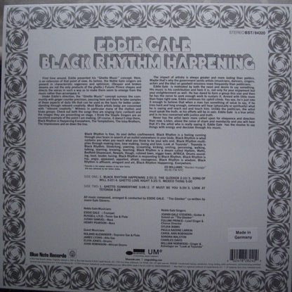Eddie Gale – Black Rhythm Happening Vinyl, LP, Album, Reissue, 180g