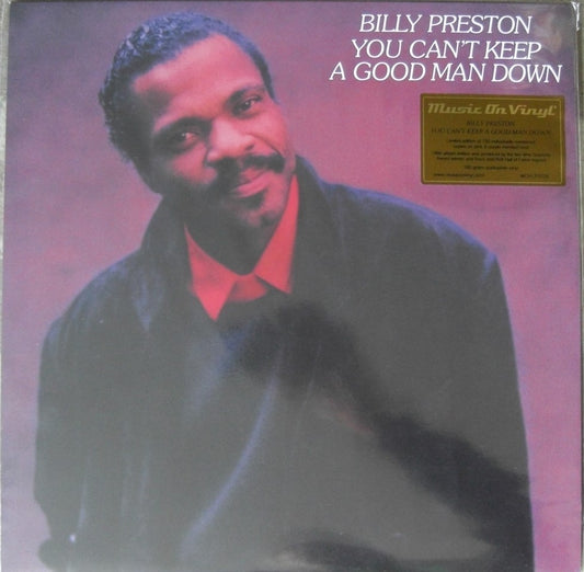 Billy Preston – You Can't Keep A Good Man Down Vinyl, LP, Album, Limited Edt pink/ purple