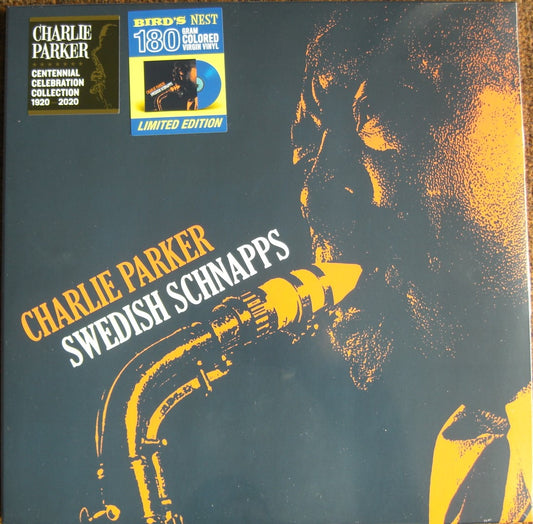Charlie Parker – Swedish Schnapps Vinyl, LP, Album, Limited Edt blue