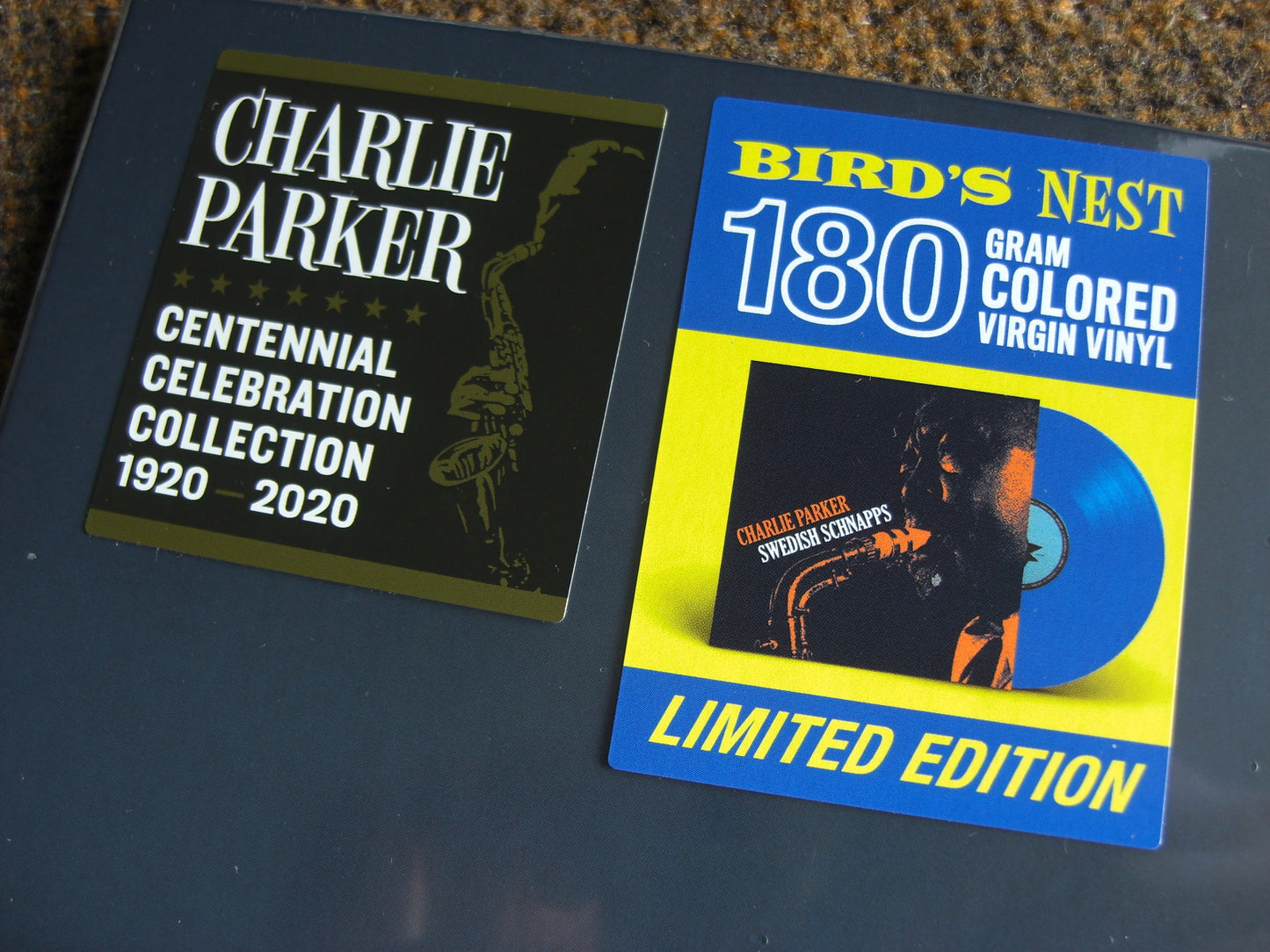Charlie Parker – Swedish Schnapps Vinyl, LP, Album, Limited Edt blue