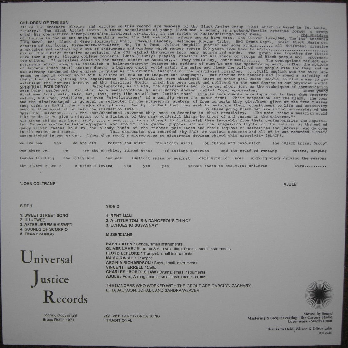 Children Of The Sun – Ofamfa Vinilo, LP, Álbum