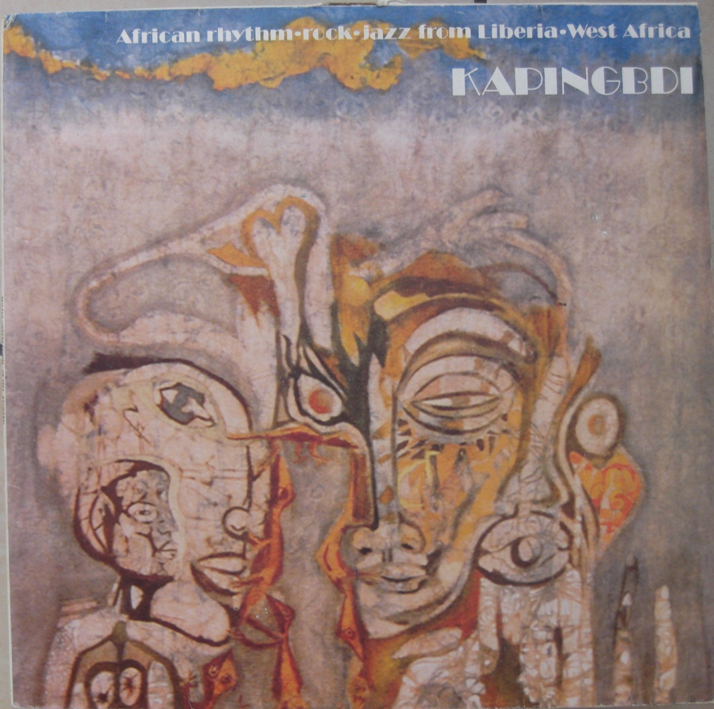 Kapingbdi – African Rhythm Rock Jazz From Liberia Vinyl, lP, Album DE 1978