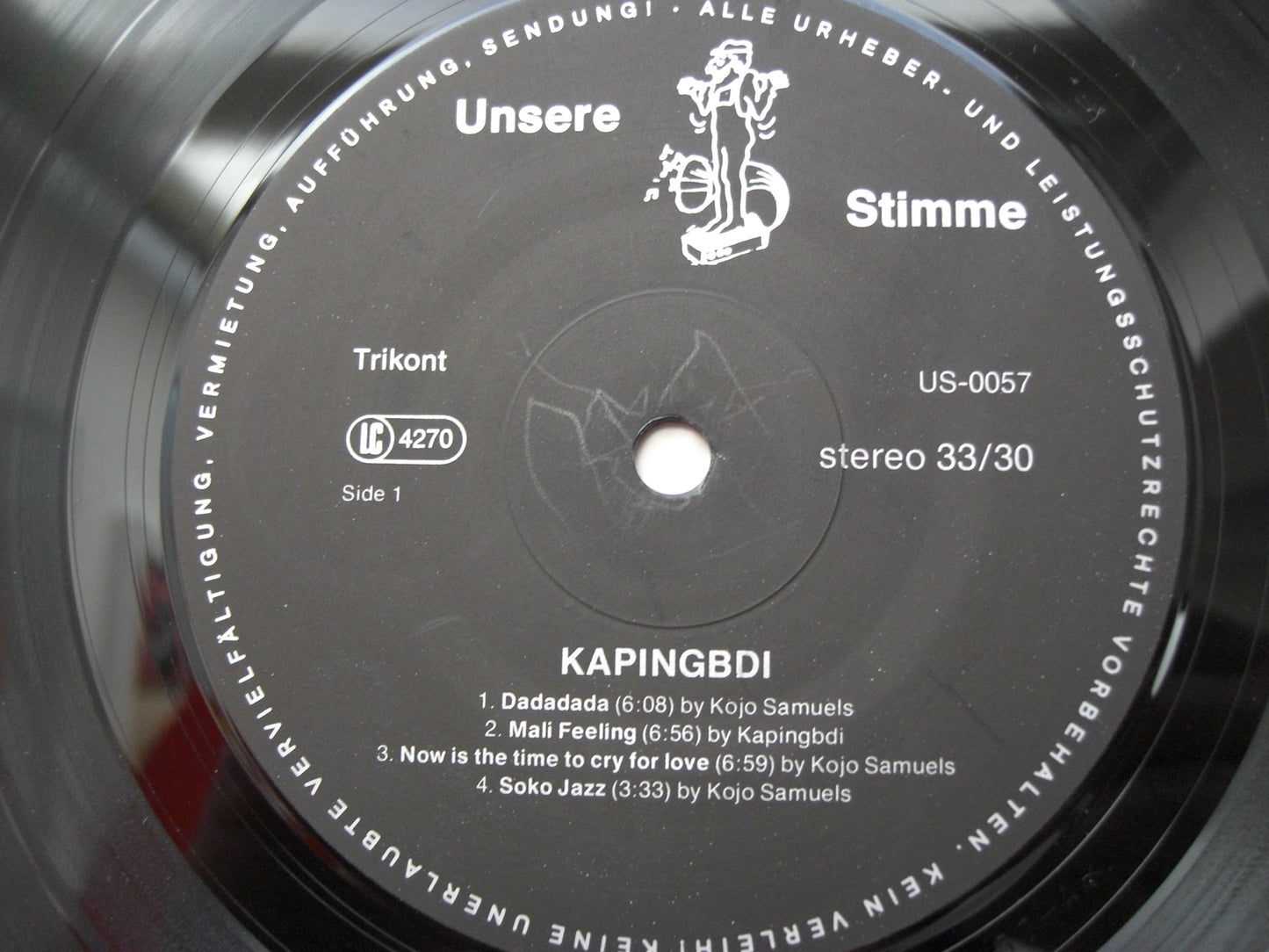Kapingbdi – African Rhythm Rock Jazz From Liberia Vinyl, lP, Album DE 1978