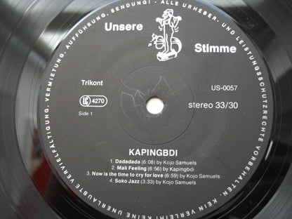 Kapingbdi – African Rhythm Rock Jazz From Liberia Vinyl, lP, Album DE 1978