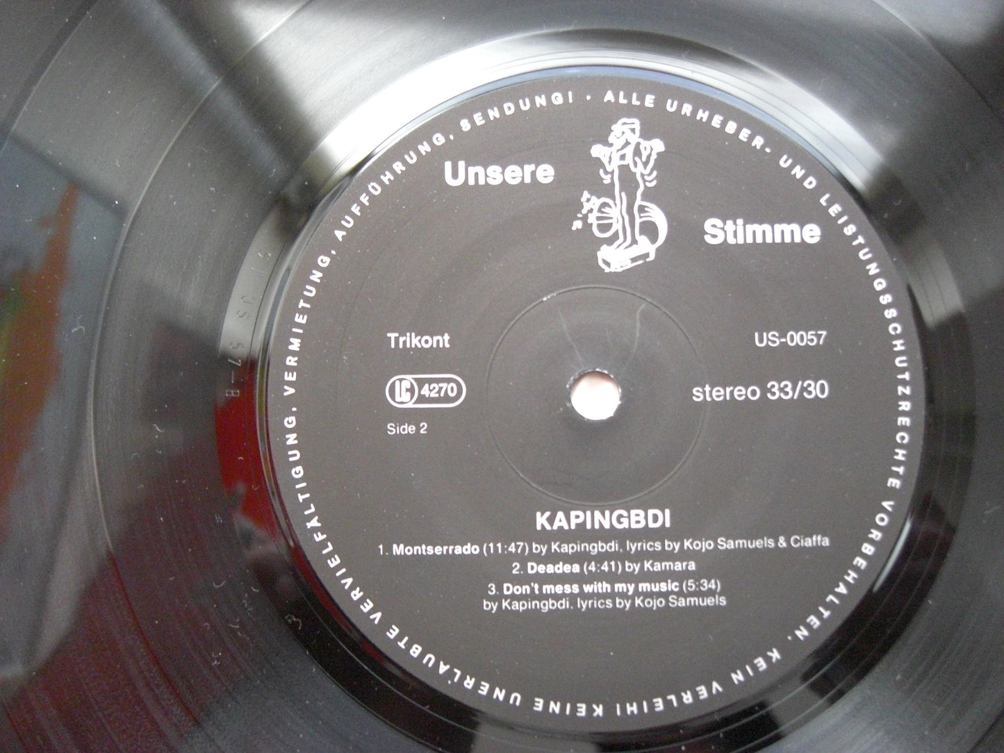 Kapingbdi – African Rhythm Rock Jazz From Liberia Vinyl, lP, Album DE 1978