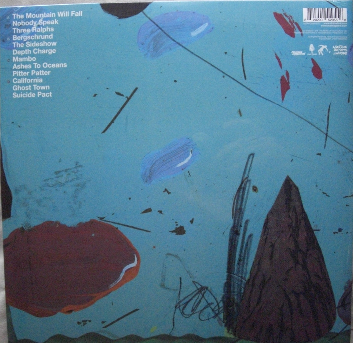 DJ Shadow – The Mountain Will Fall 2x Vinyl, LP, Album, Reissue