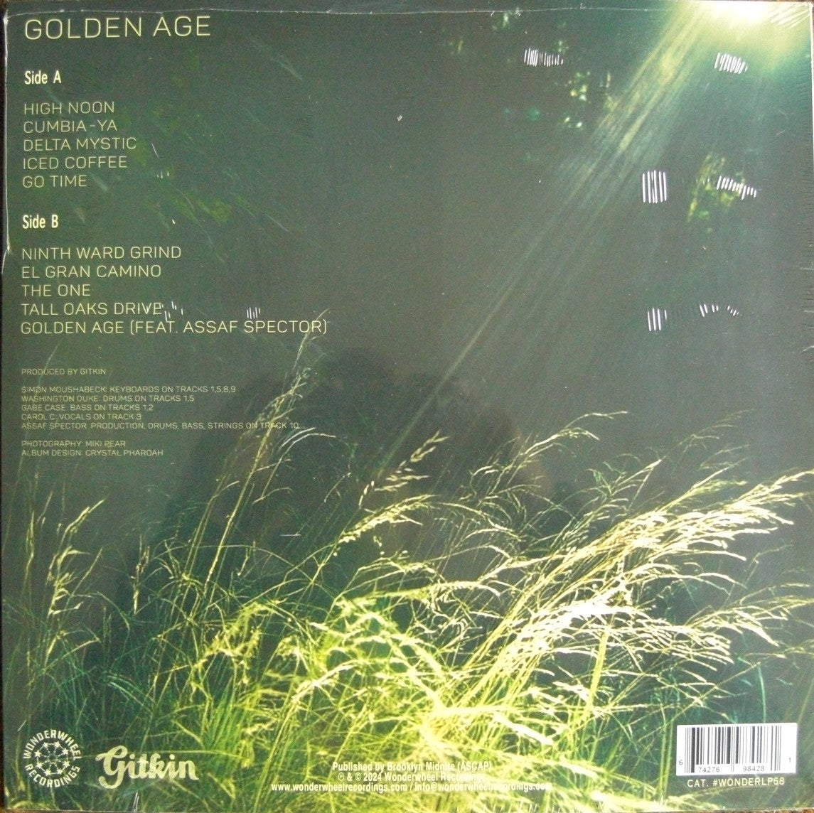 Gitkin – Golden Age Vinyl, LP, Album black