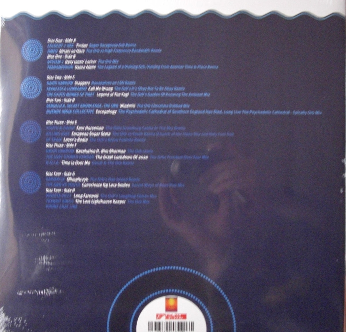The Orb Remix Project - Auntie Aubrey's Excursions Beyond The Call Of Duty Pt. 3 Vinyl, 4xLP, Álbum, Ed. limitada azul