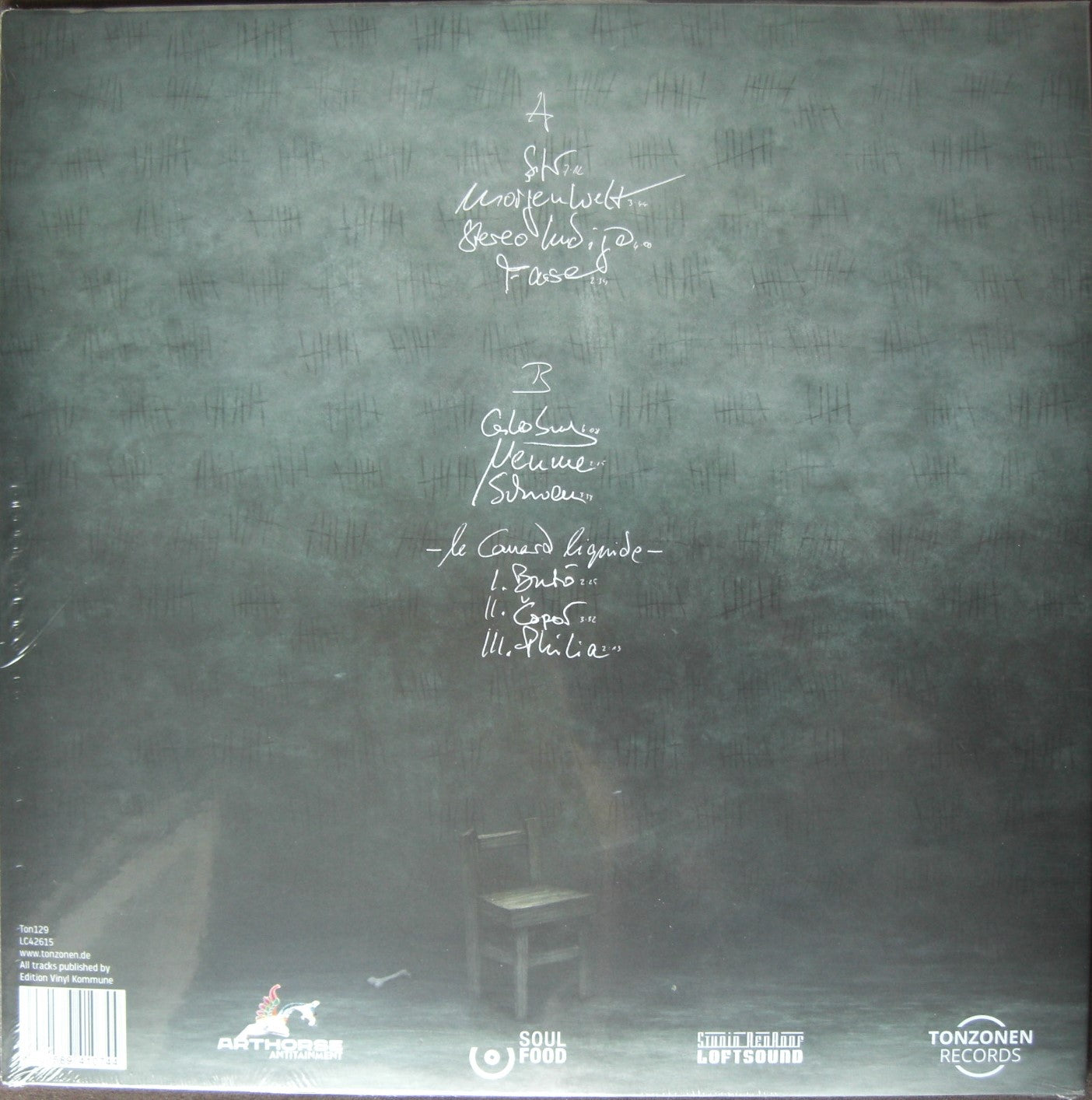 Anderes Holz – Continuo Vinyl, LP, Album, Limited Edt turquoise