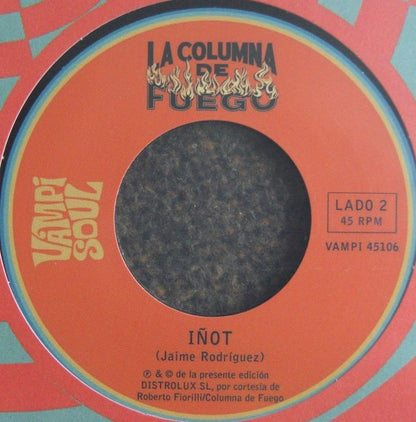 Piper Pimienta Y Su Orquesta / Columna De Fuego – Pensamiento / Iñot Vinilo, 7"