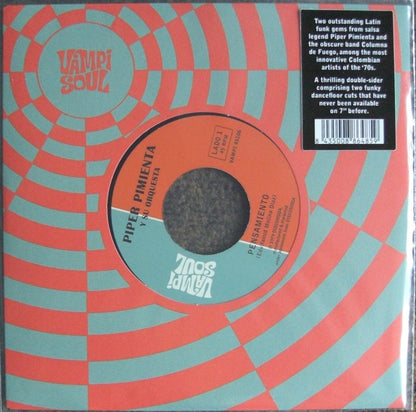 Piper Pimienta Y Su Orquesta / Columna De Fuego – Pensamiento / Iñot Vinilo, 7"