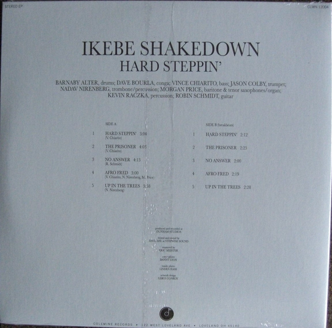 Ikebe Shakedown - Vinilo Hard Steppin', 12 ", EP