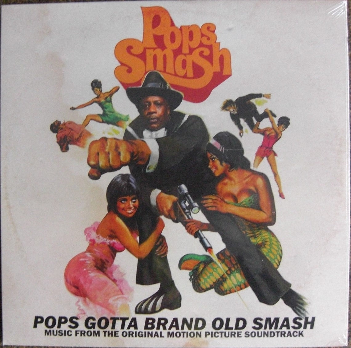 Pops Smash – Pops Gotta Brand Old Smash (Original Motion Picture Soundtrack) Vinyl, LP, Album gold