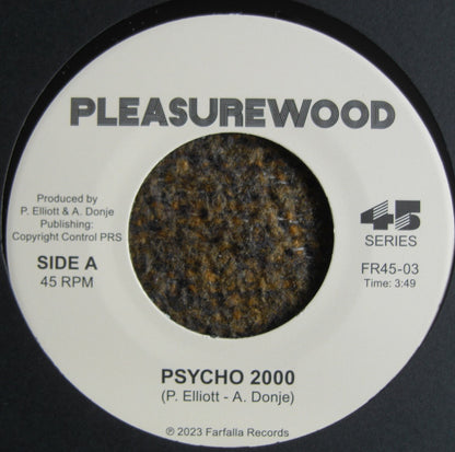 Pleasurewood – Psycho 2000 / White Spiritual Vinyl, 7", Limited Edt black