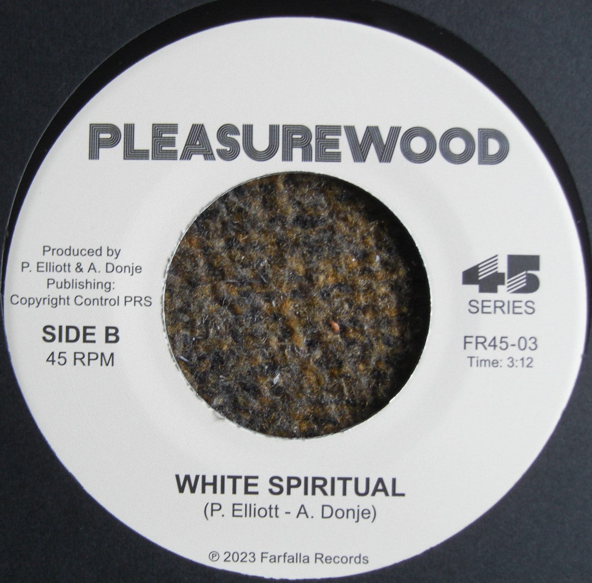 Pleasurewood – Psycho 2000 / White Spiritual Vinyl, 7", Limited Edt black