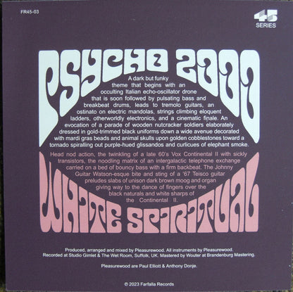 Pleasurewood – Psycho 2000 / White Spiritual Vinyl, 7", Limited Edt purple