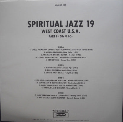 Spiritual Jazz 19 – West Coast USA Pt.1: 50s & 60s Vinyl, 2xLP, Compilation