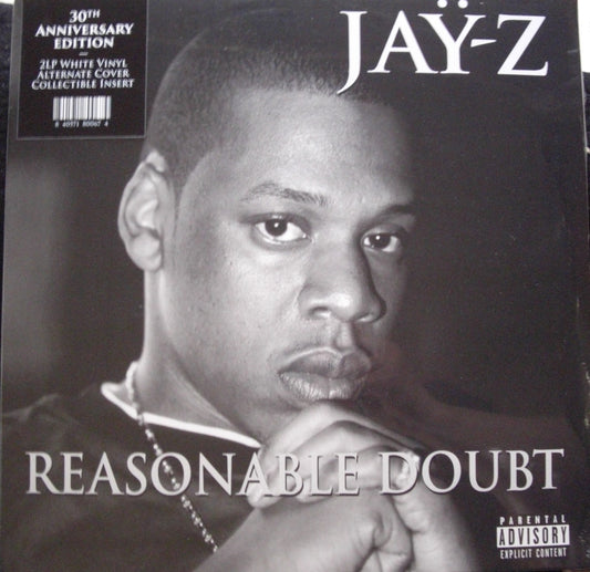 Jay-Z – Reasonable Doubt 2x Vinyl, LP, Album, Reissue, Limited Edt white