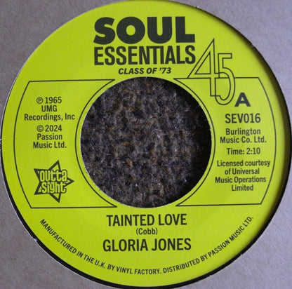 Gloria Jones, R. Dean Taylor - Amor contaminado / Hay un fantasma Vinilo 7"