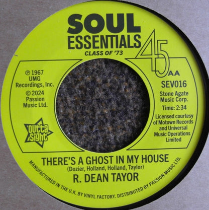 Gloria Jones, R. Dean Taylor - Amor contaminado / Hay un fantasma Vinilo 7"