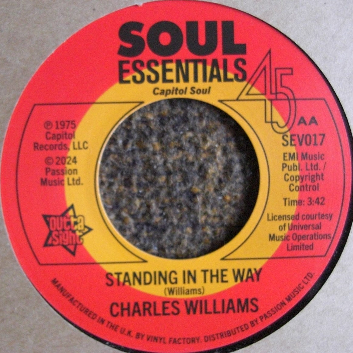 Freddie Terrell & The Blue Rhythm Band / Charles Williams – You Had It Made / Standing In The Way Vinyl, 7"