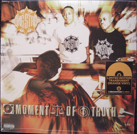 Gang Starr – Moment Of Truth 3x Vinyl, LP, Album, Reissue, Limited Edt, Orange
