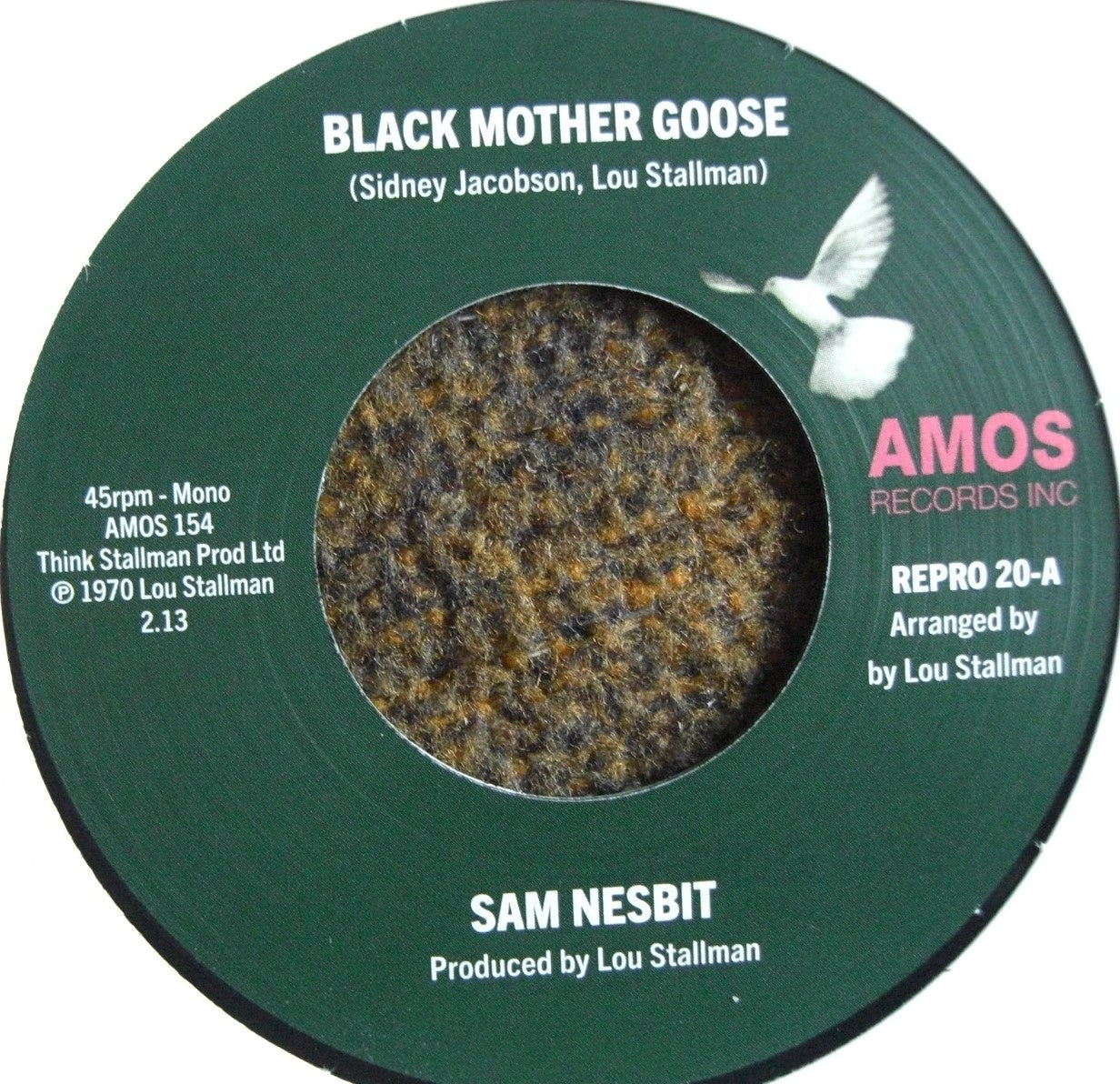 Sam Nesbit – Black Mother Goose / Chase Those Clouds Away Vinyl, 7"