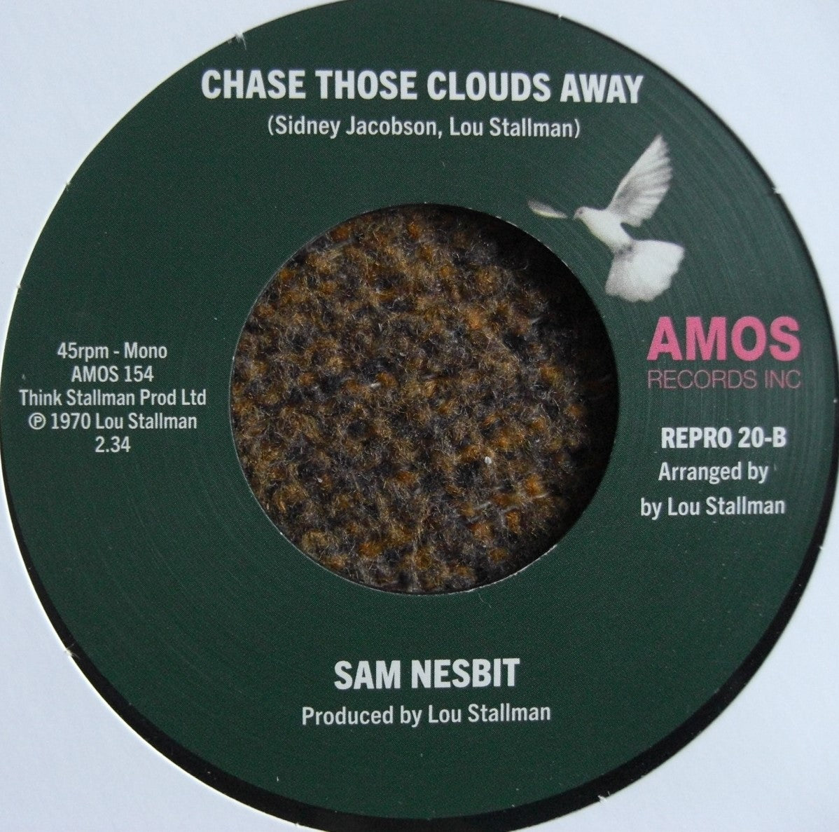 Sam Nesbit – Black Mother Goose / Chase Those Clouds Away Vinyl, 7"