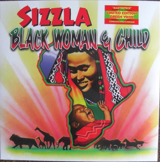 Sizzla – Black Woman And Child Vinyl, LP, Album, Limited Edt green
