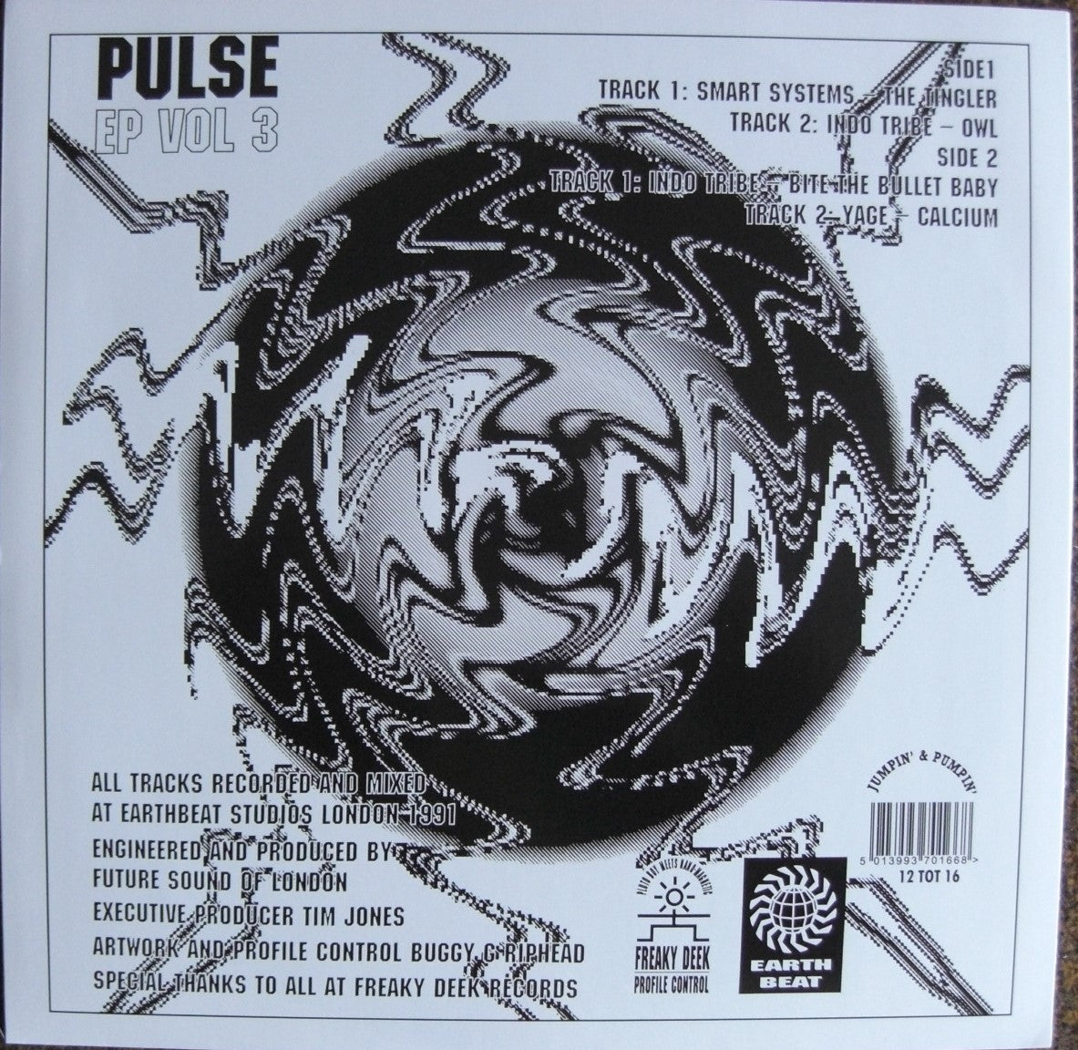 Smart Systems, Indo Tribe, Yage – Pulse Three Vinyl, 12", EP