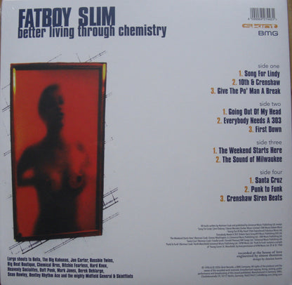 Fatboy Slim – Better Living Through Chemistry 2x Vinyl, LP, Album, Reissue