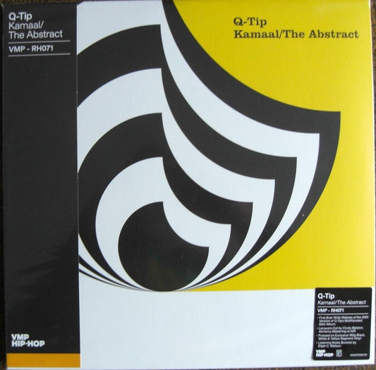 Q-Tip – Kamaal/The Abstract Vinyl, LP, Album, Club Edt yellow/ black/ white