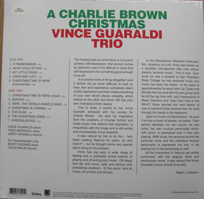 Vince Guaraldi Trio – A Charlie Brown Christmas Vinyl, LP, Album, Reissue, Limited Edt, Picture Disc zoetrope