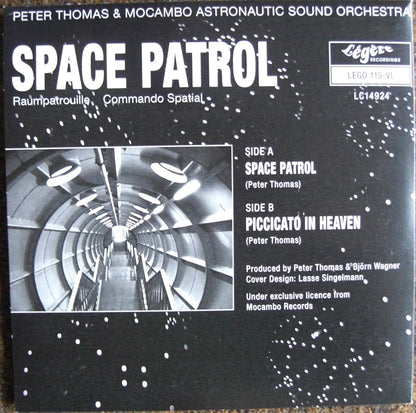 Peter Thomas &amp; Mocambo Astronautic Sound Orchestra – Space Patrol (Orion 2016) Vinyl, 7"
