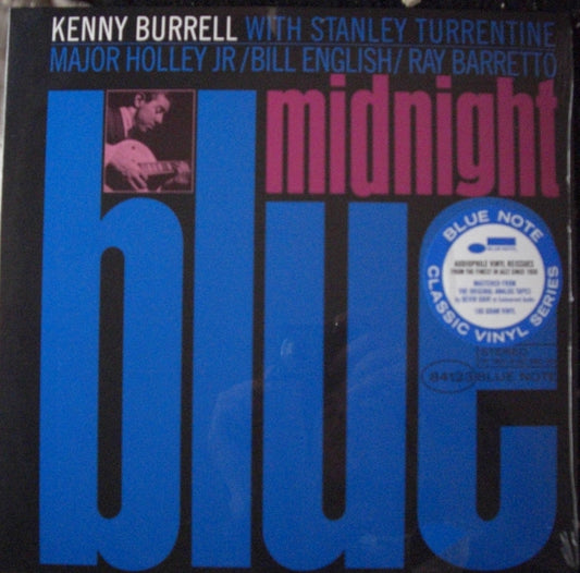 Kenny Burrell – Midnight Blue Vinyl, LP, Album, Reissue 180g