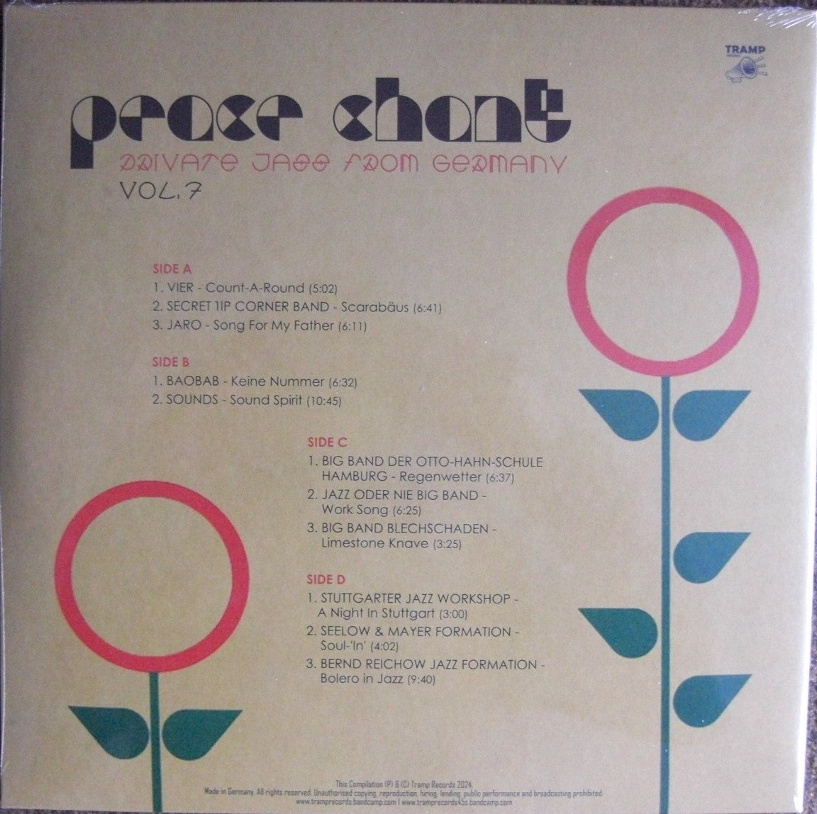 Peace Chant Vol.7 - Private Jazz from Germany 1970-1987 Vinyl, 2x LP, Compilation