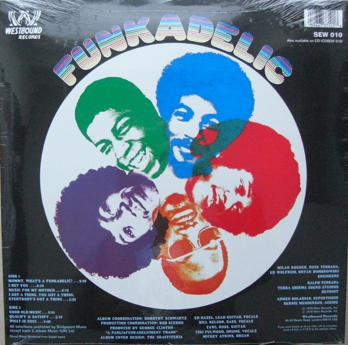 Funkadelic – Funkadelic Vinyl, LP, Album black