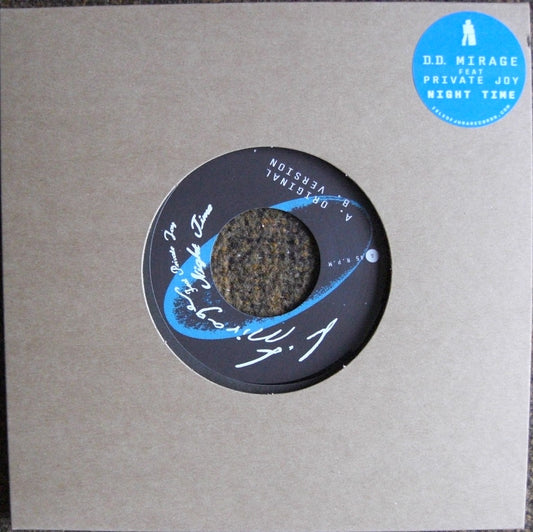 D.D. Mirage Feat. Private Joy – Night Time Vinyl, 7" Limited Edt