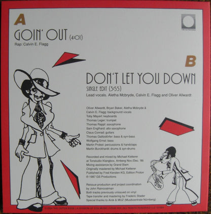 Grand Slam – Goin' Out / Don't Let You Down Vinilo, edición limitada de 7"