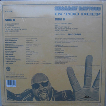 Sugaray Rayford – In Too Deep Vinyl, LP, Album blue