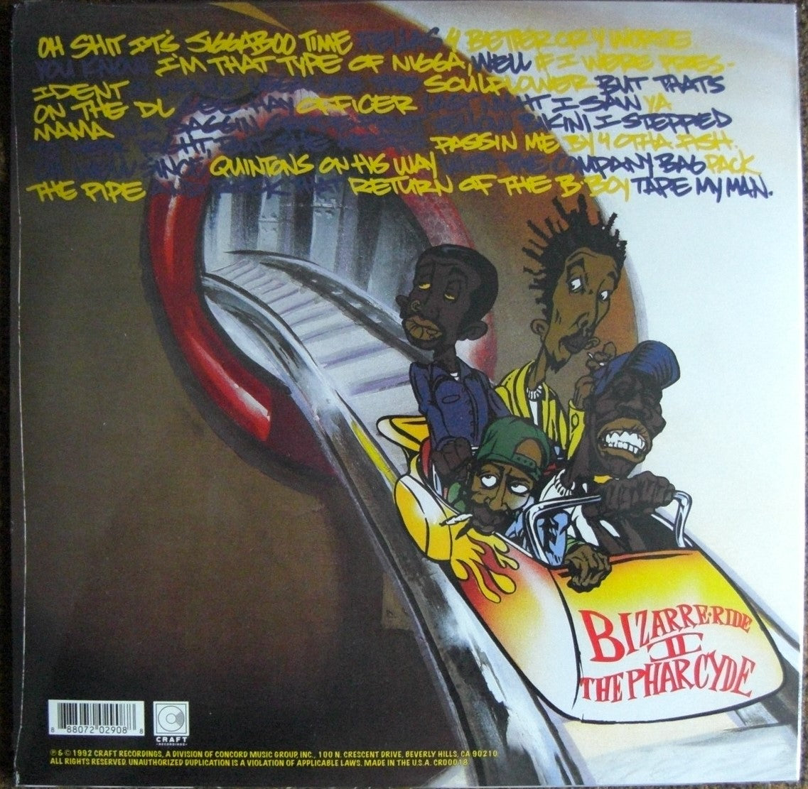 The Pharcyde – Bizarre Ride II The Pharcyde 2x Vinyl, LP, Album colored