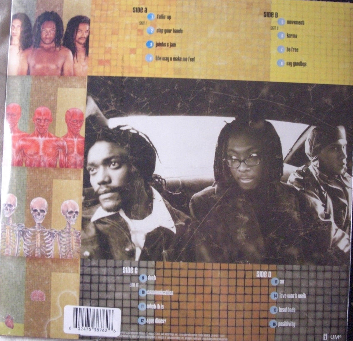 Black Eyed Peas – Behind The Front 2x Vinyl, LP, Album, Misprint, Reissue bone colored