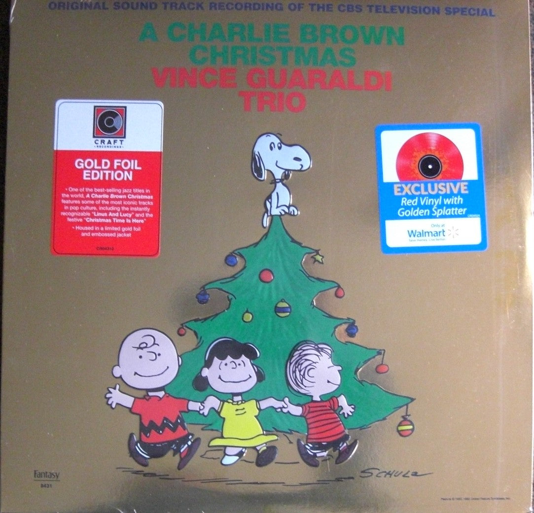 Vince Guaraldi Trio – A Charlie Brown Christmas Vinyl, LP, Album, Limited Edt goldfoil