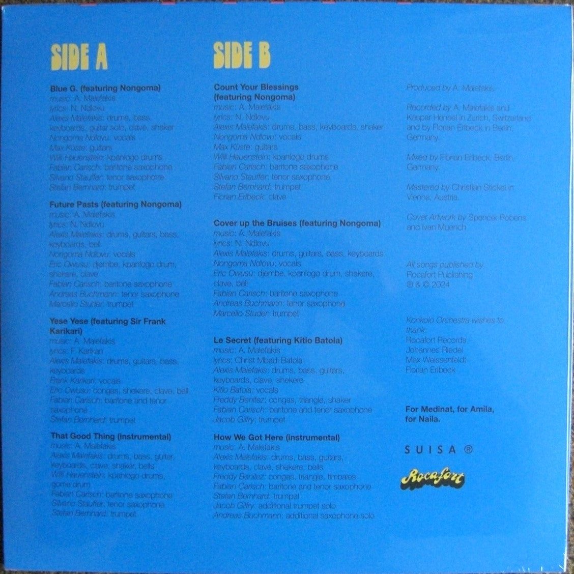Konkolo Orchestra – Future Pasts Vinyl, LP, Album blue