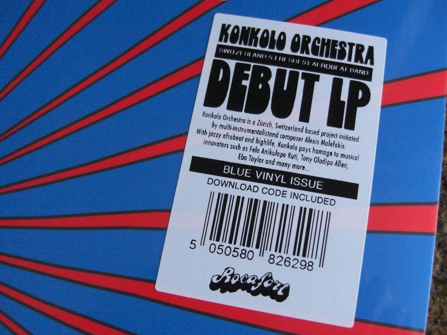Konkolo Orchestra – Future Pasts Vinyl, LP, Album blue