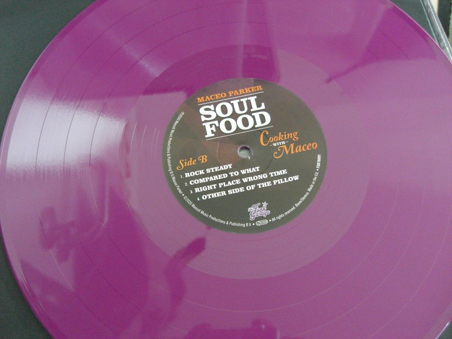 Maceo Parker – Soul Food: Cooking With Maceo Vinyl, LP, Album, Limited Edt pruple