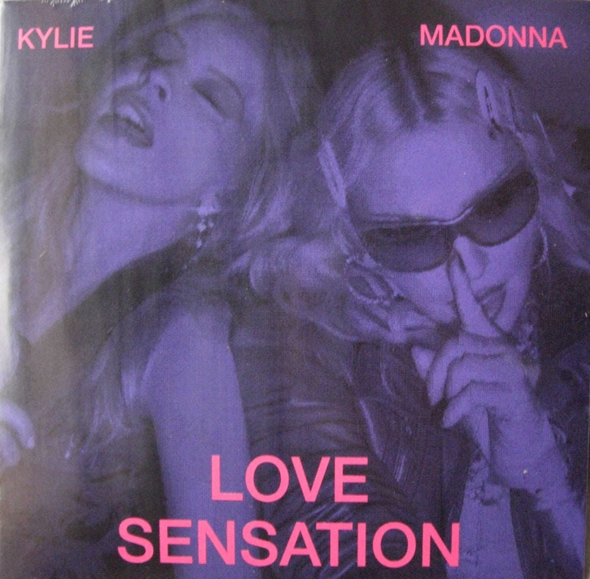 Madonna / Kylie - Love Sensation Vinyl, 7", Single clear