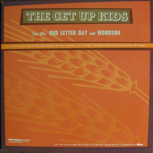 The Get Up Kids - Dos EP: Red Letter Day y Woodson Vinyl, LP, Compilación DE 2002