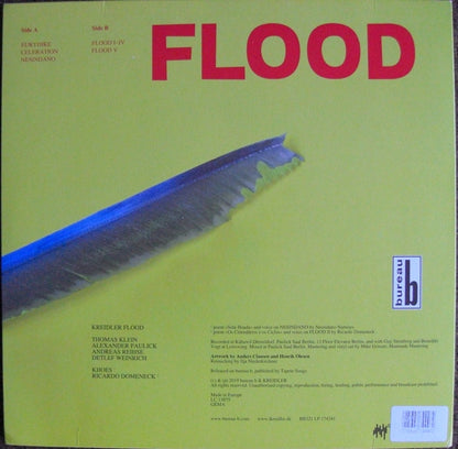 Kreidler – Flood Vinilo, LP, Álbum, Edición Limitada rojo