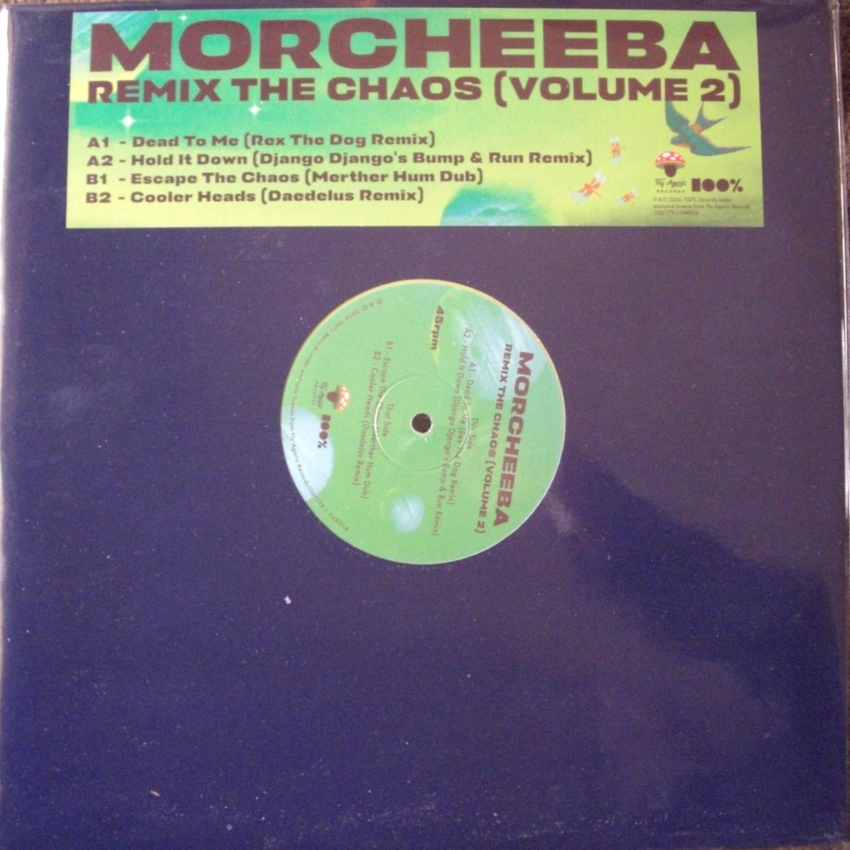 Morcheeba – Remix The Chaos (Volume 2) Vinyl, 12", EP, Limited Edt yellow